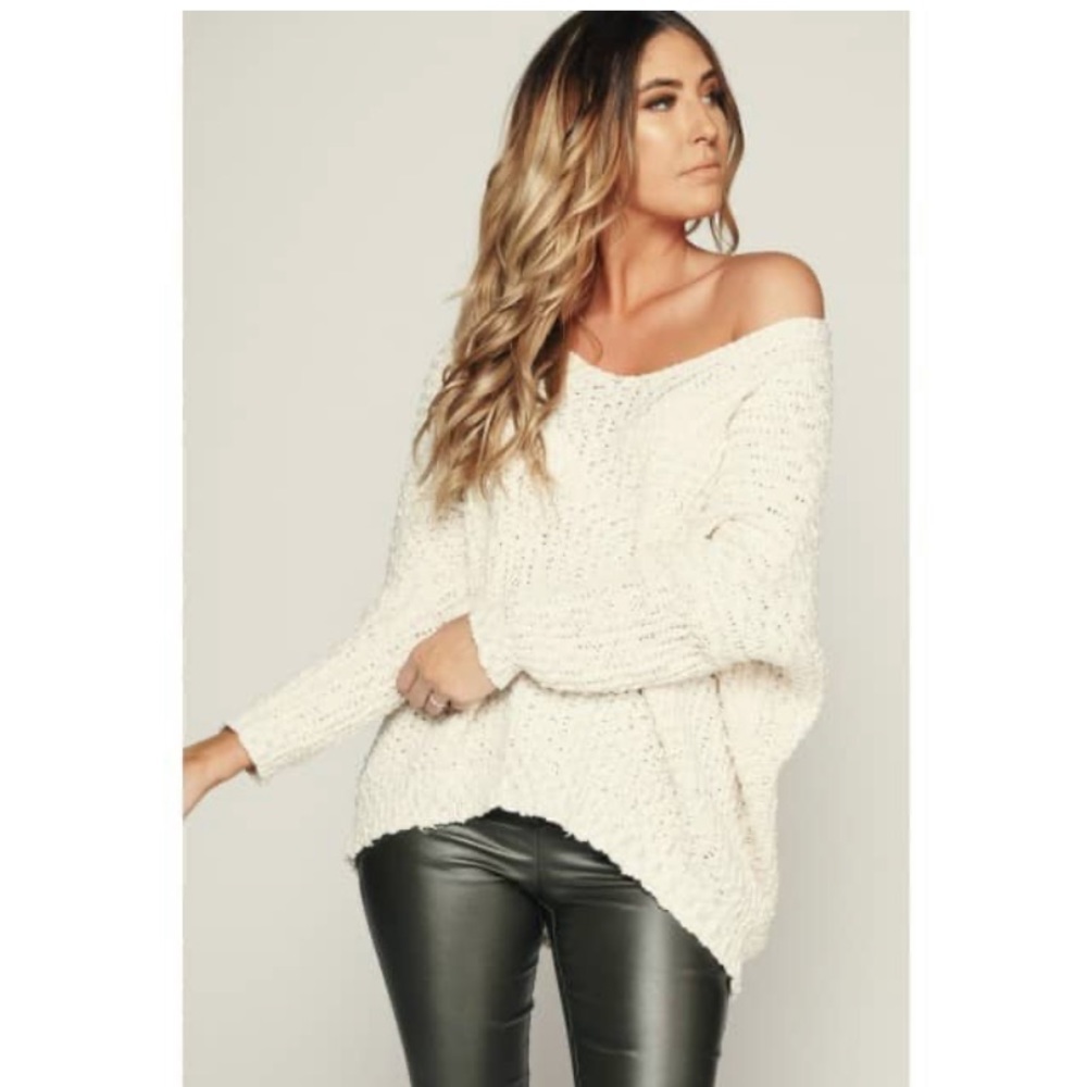 Off white sweater